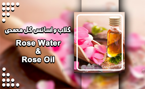 گلاب و اسانس گل محمدی